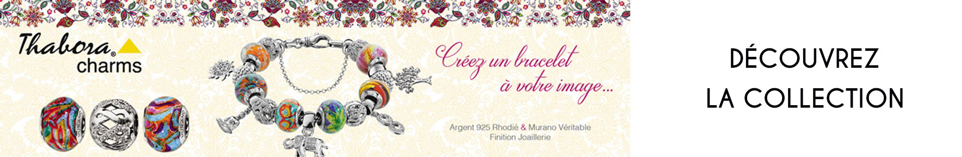 Marques de bijoux - Thabora Charms - Bracelet